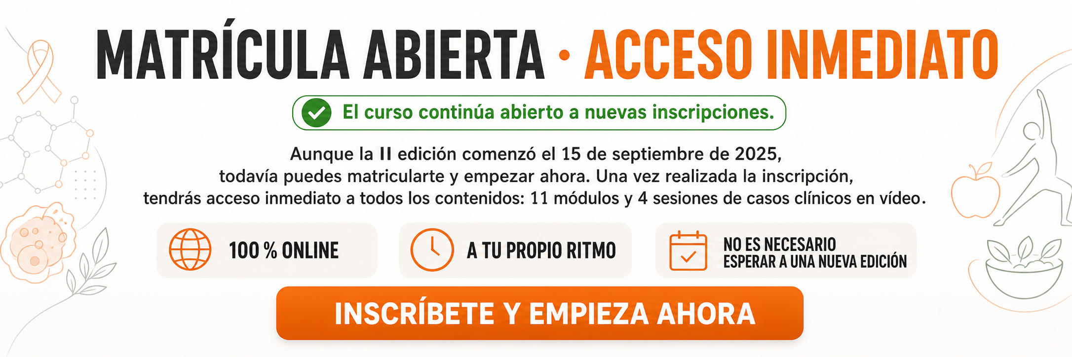 banner matricula abierta curso cancer banner matricula abierta curso cancer